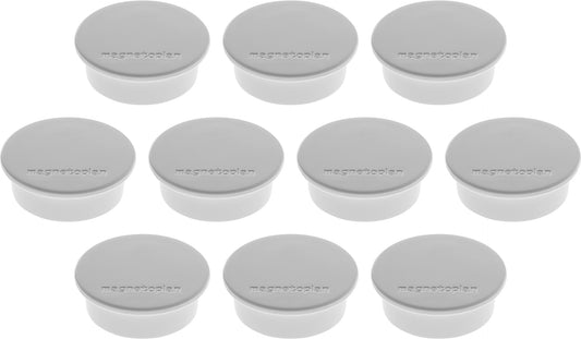 MAGNETOPLAN Magnet Discofix Color 40mm 1662001 grau, ca. 2.2 kg 10 Stk.
