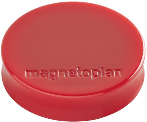MAGNETOPLAN Magnet Ergo Medium 10 Stk. 1664006 rot 30mm