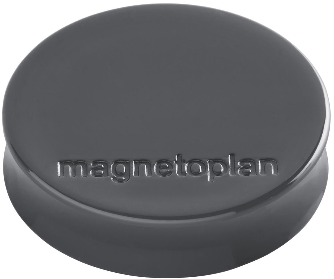 MAGNETOPLAN Magnet Ergo Medium 10 Stk. 16640101 felsgrau 30mm