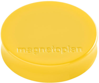 MAGNETOPLAN Magnet Ergo Medium 10 Stk. 16640102 goldgelb 30mm