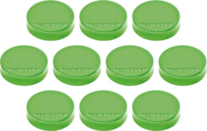 MAGNETOPLAN Magnet Ergo Medium 10 Stk. 16640105 maigrün 30mm
