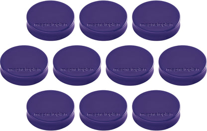 MAGNETOPLAN Magnet Ergo Medium 10 Stk. 1664011 violett 30mm