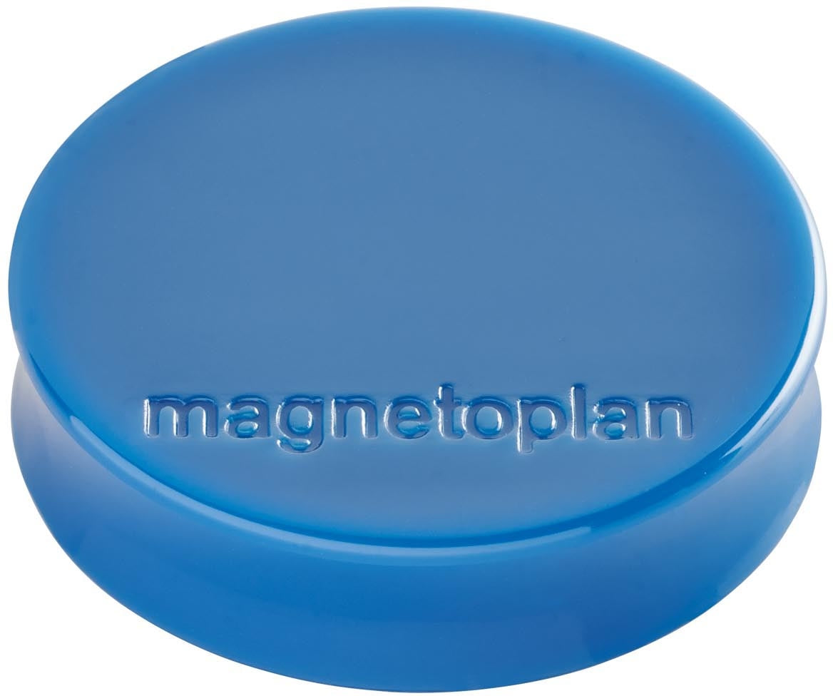 MAGNETOPLAN Magnet Ergo Medium 10 Stk. 1664014 dunkelblau 30mm