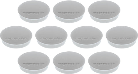 MAGNETOPLAN Magnet Discofix Standard 30mm 1664201 grau, ca. 0.7 kg 10 Stk.