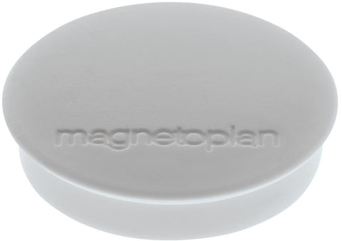 MAGNETOPLAN Magnet Discofix Standard 30mm 1664201 grau, ca. 0.7 kg 10 Stk.