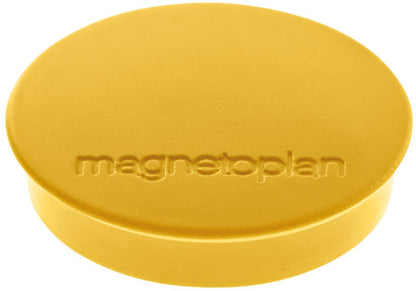 MAGNETOPLAN Magnet Discofix Standard 30mm 1664202 gelb ca. 0.6 kg 10 Stk.