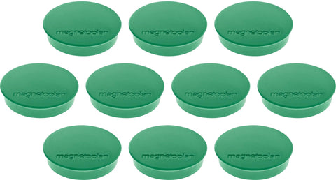 MAGNETOPLAN Magnet Discofix Standard 30mm 1664205 grün, ca. 0.7 kg 10 Stk.