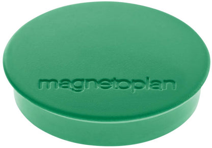 MAGNETOPLAN Magnet Discofix Standard 30mm 1664205 grün, ca. 0.7 kg 10 Stk.