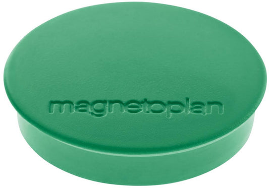 MAGNETOPLAN Magnet Discofix Standard 30mm 1664205 grün, ca. 0.7 kg 10 Stk.