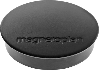 MAGNETOPLAN Magnet Discofix Standard 30mm 1664212 schwarz, ca. 0.7 kg 10 Stk.