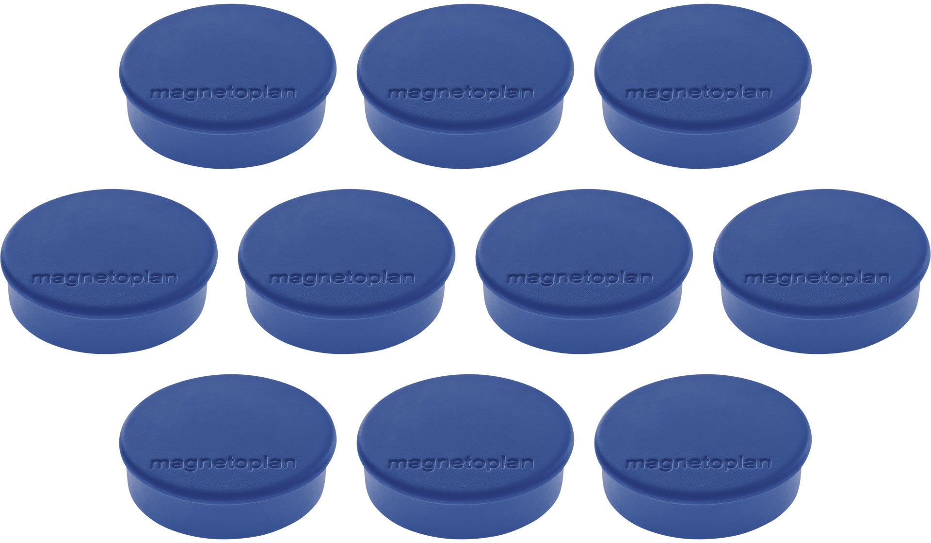 MAGNETOPLAN Magnet Discofix Hobby 24mm 1664514 dunkelblau, ca. 0.3 kg 10 Stk.