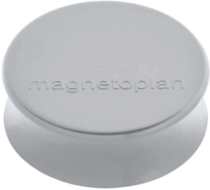 MAGNETOPLAN Magnet Ergo Large 10 Stk. 1665001 grau 34mm