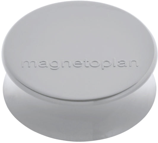 MAGNETOPLAN Magnet Ergo Large 10 Stk. 1665001 grau 34mm