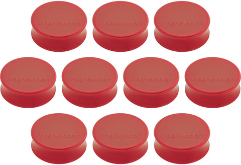 MAGNETOPLAN Magnet Ergo Large 10 Stk. 1665006 rot 34mm