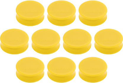 MAGNETOPLAN Magnet Ergo Large 10Stk. 16650102 goldgelb 34x17.5mm