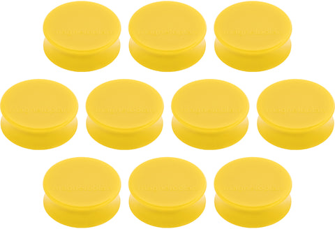 MAGNETOPLAN Magnet Ergo Large 10Stk. 16650102 goldgelb 34x17.5mm