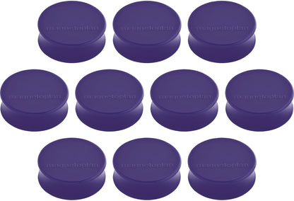 MAGNETOPLAN Magnet Ergo Large 10Stk. 1665011 violett 34x17.5mm