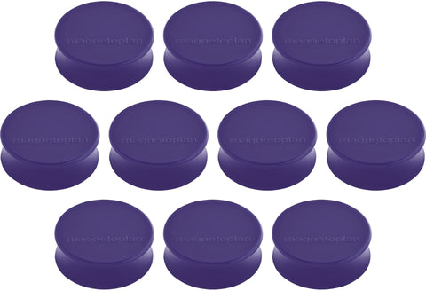 MAGNETOPLAN Magnet Ergo Large 10Stk. 1665011 violett 34x17.5mm