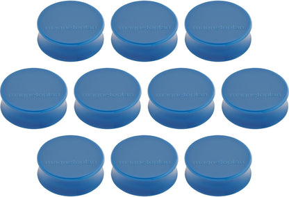 MAGNETOPLAN Magnet Ergo Large 10 Stk. 1665014 dunkelblau 34mm