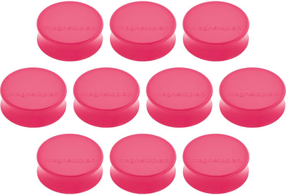 MAGNETOPLAN Magnet Ergo Large 10Stk. 1665018 pink 34x17.5mm