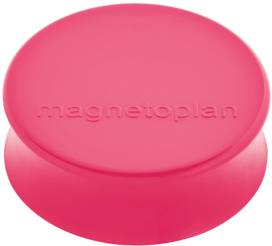 MAGNETOPLAN Magnet Ergo Large 10Stk. 1665018 pink 34x17.5mm