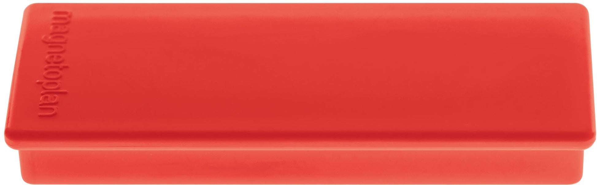 MAGNETOPLAN Rechteck-Magnethalter 1665106 rot 10 Stk.