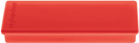 MAGNETOPLAN Rechteck-Magnethalter 16651406 rot 4 Stück