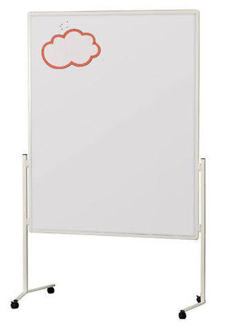 MAGNETOPLAN Moderatorentafel Karton weiss 2111100 starr 1200x1500mm