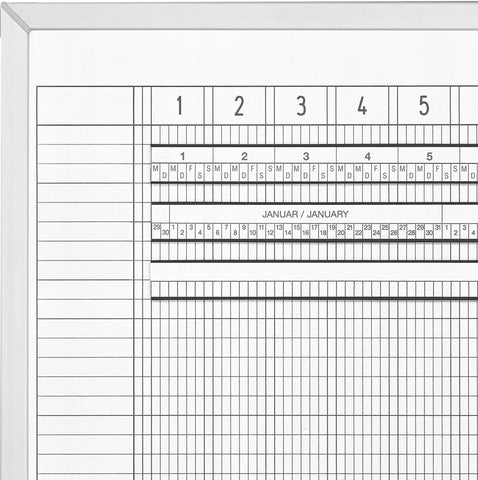 MAGNETOPLAN Urlaubs/Aktivitätenplaner 3707055 7 Tage, 45 MA 2000x600mm
