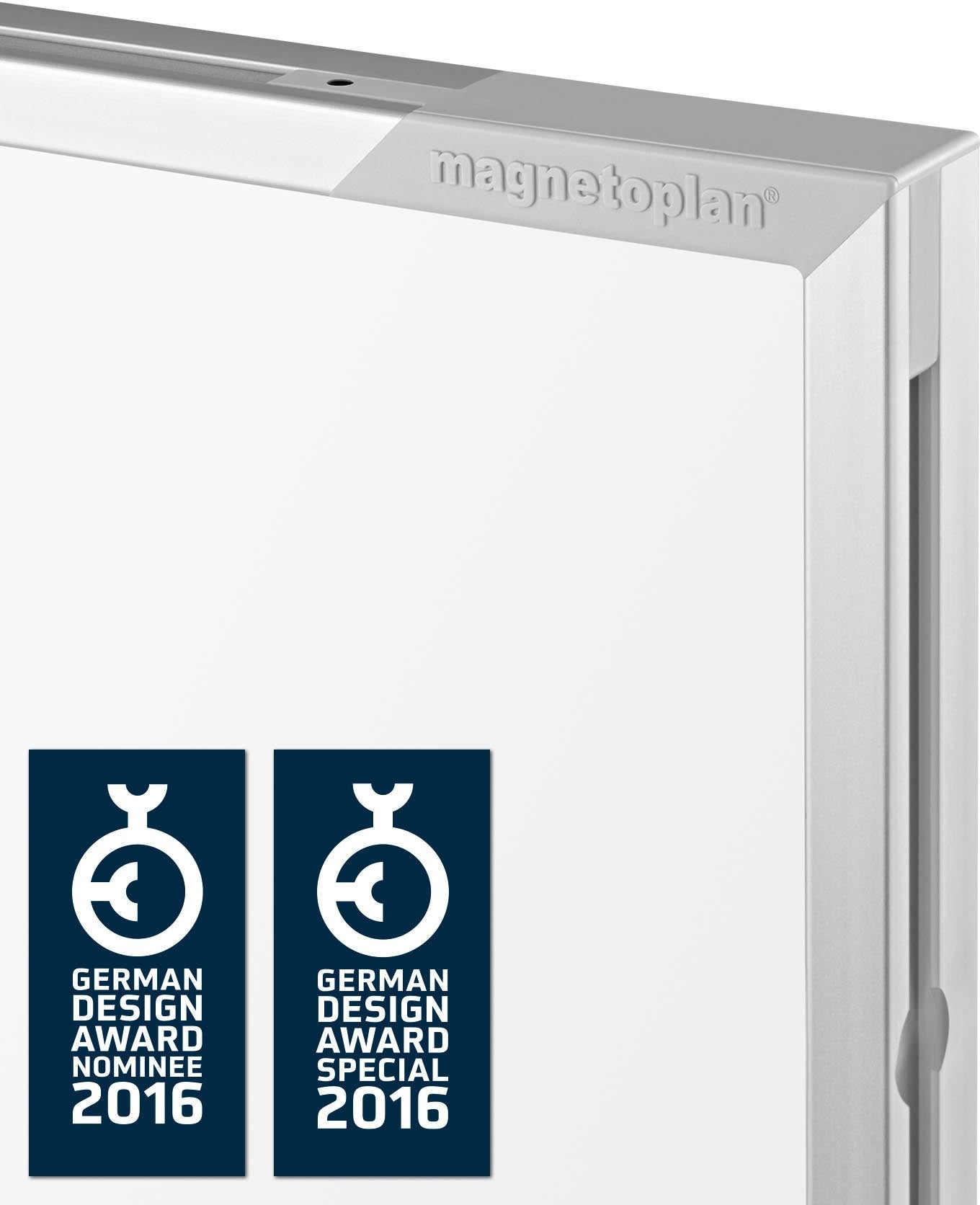 MAGNETOPLAN Ferroscript-Whiteboard 80305 emailliert 2400x1200mm