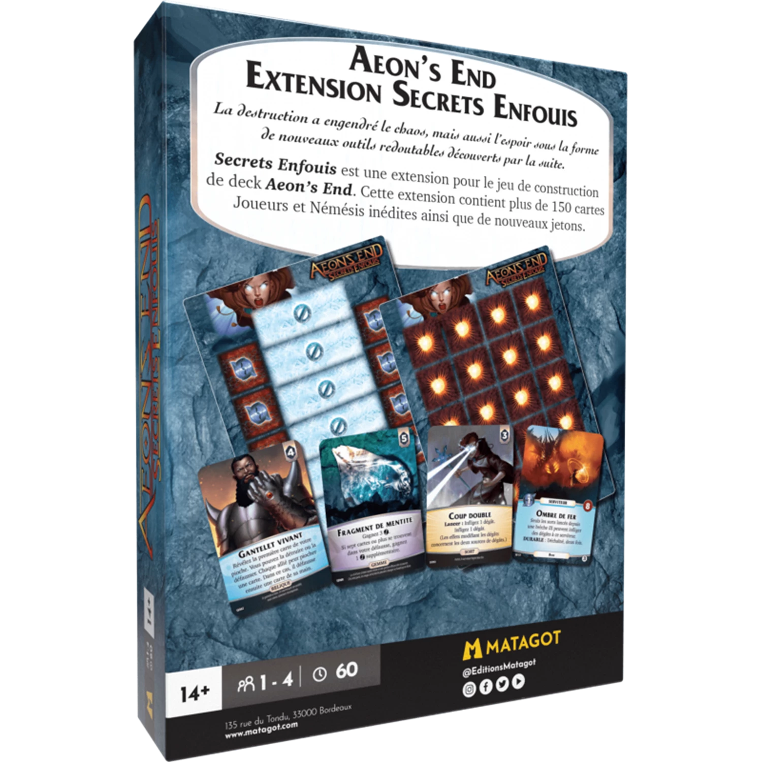 AEON'S END EXTENSION SECRETS ENFOUIS (FR)