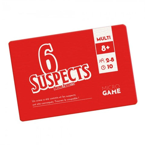 6 SUSPECTS - MINI GAME (FR)