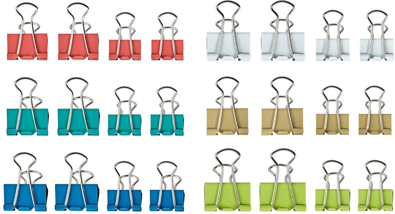 MAUL Klemmer Mauly 215 2157698 24 Stück ass.