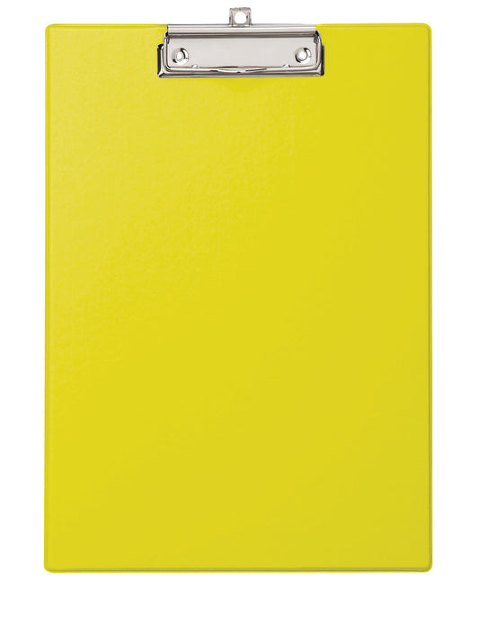 MAUL Klemmbrett A4 2335213 gelb Folienüberzug hoch