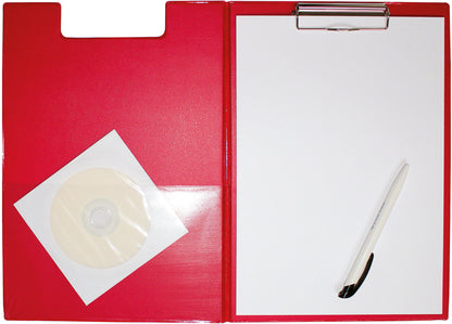 MAUL Klemmmappe A4 2339225 rot Folienüberzug hoch