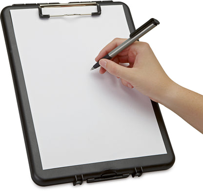 MAUL Schreibplatte A4 Kunststoff 2349090 mit Aufbewahrungsfach, schmal