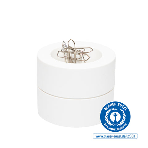 MAUL Klammernspender Eco MAULpro 3012302.ECO 7.3cm, weiss, 15 Klammern