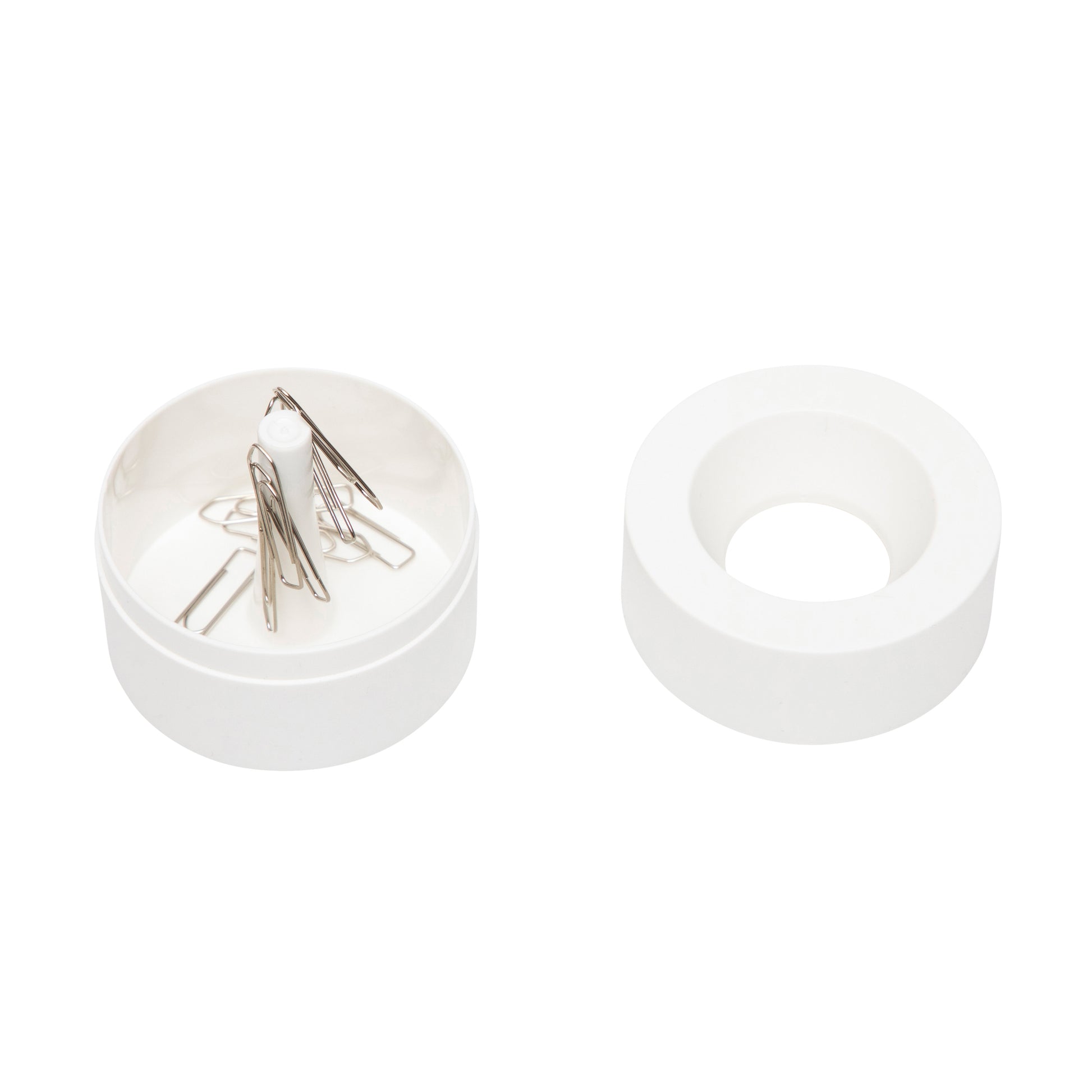 MAUL Klammernspender Eco MAULpro 3012302.ECO 7.3cm, weiss, 15 Klammern