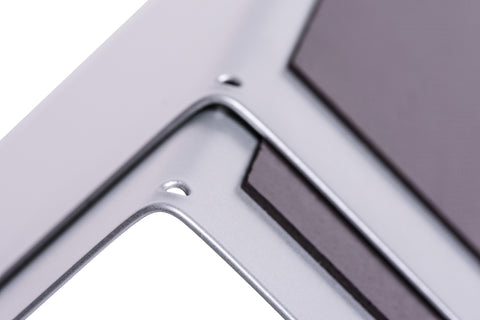 MAUL Buchstütze magnethaftend 3506595 14x12x14cm silber 2 Stk.