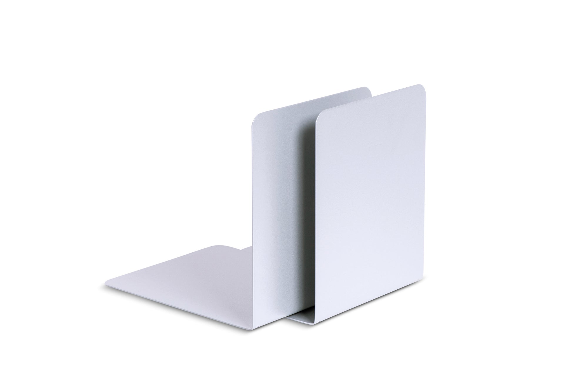 MAUL Buchstütze magnethaftend 3506595 14x12x14cm silber 2 Stk.