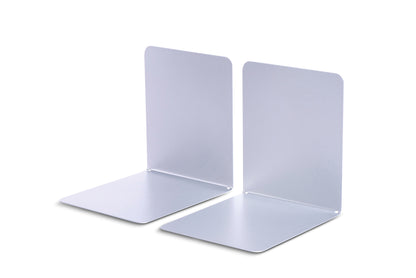 MAUL Buchstütze magnethaftend 3506595 14x12x14cm silber 2 Stk.