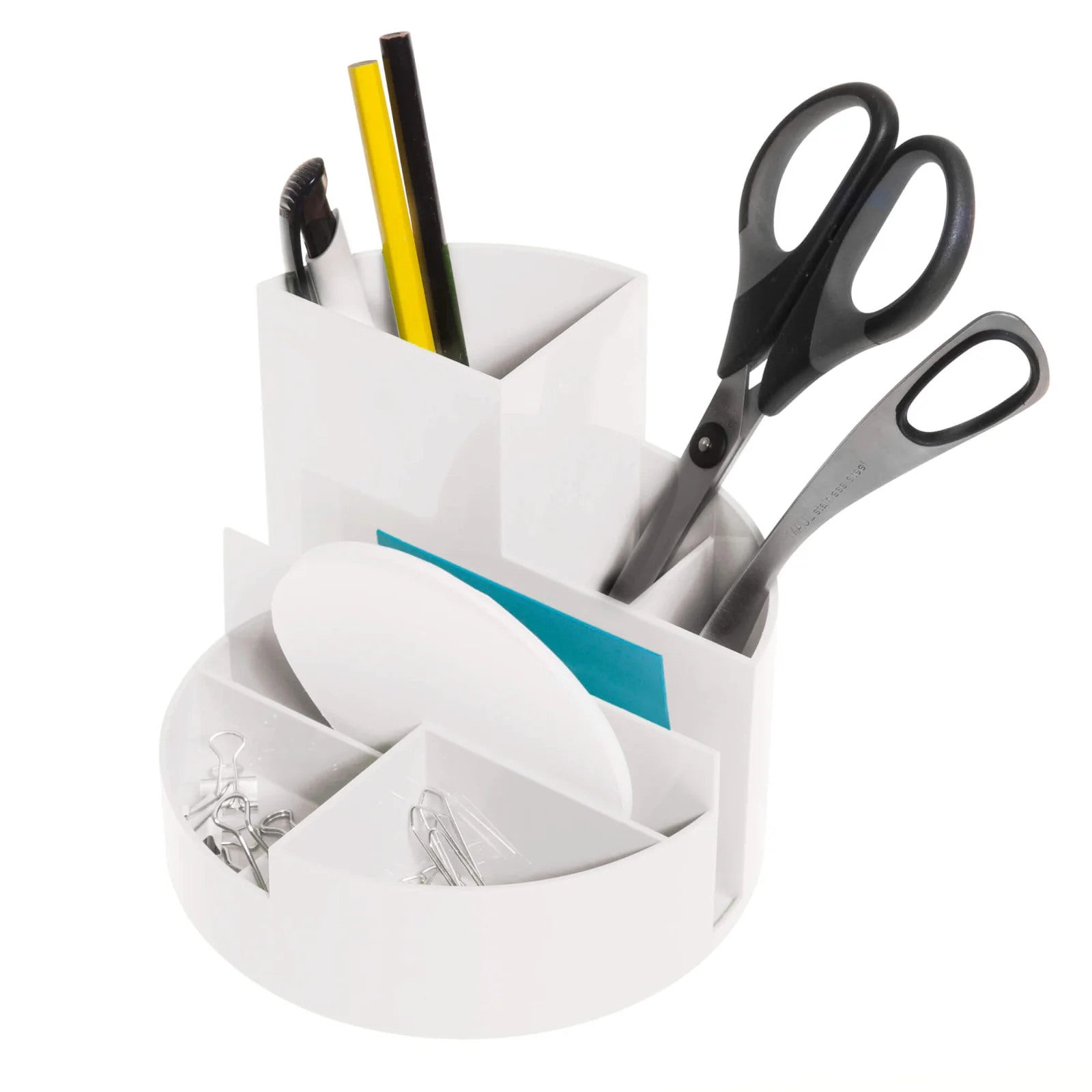 MAUL Rundbox 4117602 weiss 6 Fächer