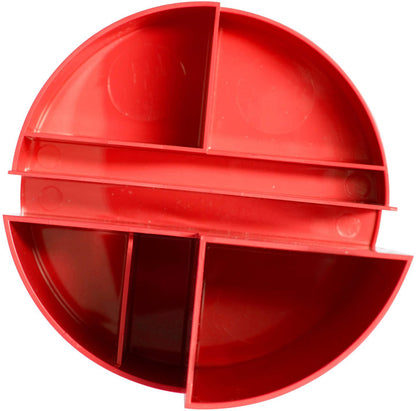 MAUL Rundbox 4117625 rot 6 Fächer