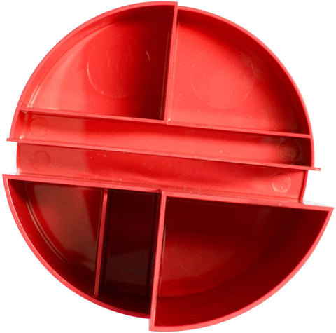 MAUL Rundbox 4117625 rot 6 Fächer