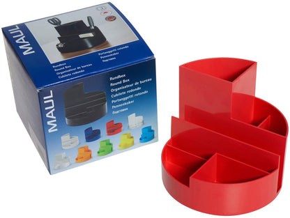 MAUL Rundbox 4117625 rot 6 Fächer