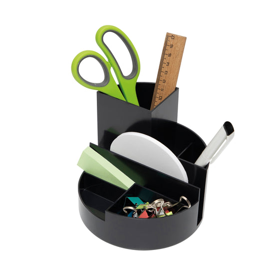 MAUL Stifteköcher Recycle 4117690.ECO 6 Fächer, 14cm,12.5cm,schwarz