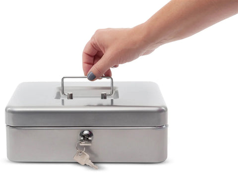 MAUL Geldkassette 3 25x19,1x9cm 5611395 silber