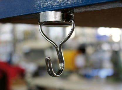 MAUL Neodym-Magnet Karusell-Haken 6155696 38,5mm 30kg Haftkraft