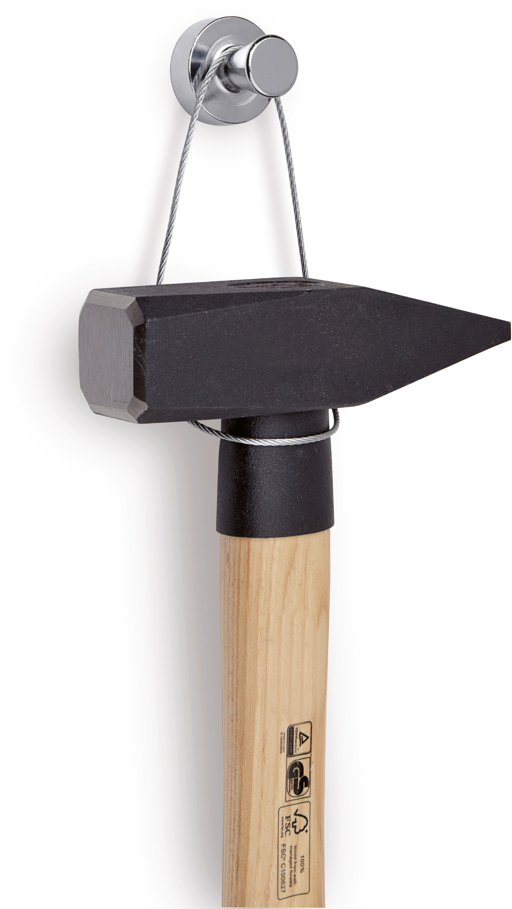 MAUL Neodym-Kegelmagnet 20mm 6168896 Set, 14kg 4 Stück