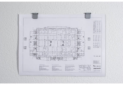 MAUL Magnetclip S 3,6x4cm 6240035 blau